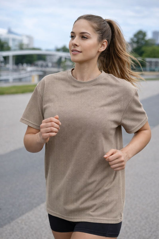 Camisa Tipo Overisize Reflejo