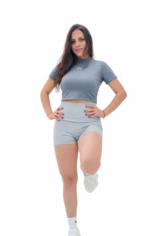 SET SCULPT GABALÚ  (Short push up +Camisa deportiva + Medias deportivas)